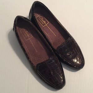 Clarks ‘Everyday’ Brown Leather Casual Shoes Sz 7M